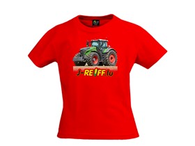 Kinder T-Shirt "Fendt 1046" in Rot 090